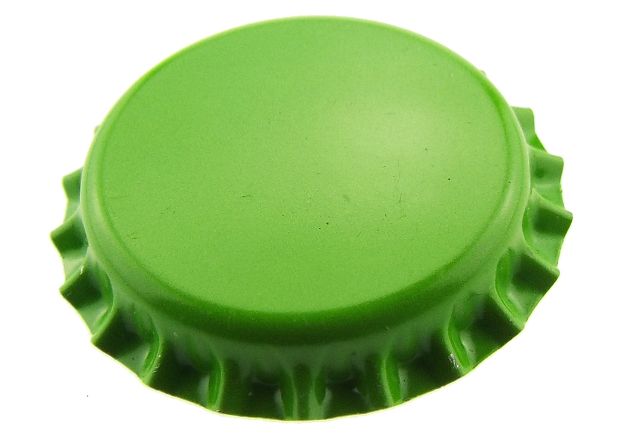 GREEN HIGH SEAL BEER BOTTLE CROWN CAPS(PACK OF 100)