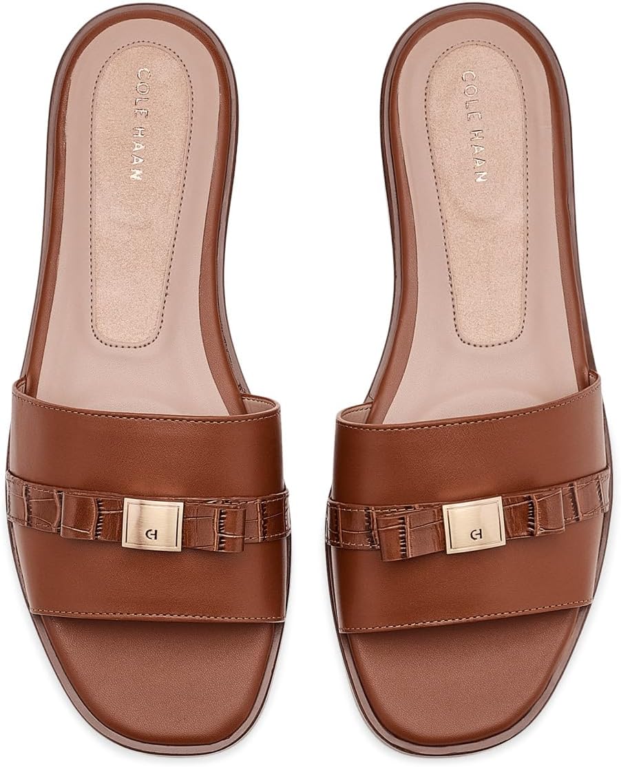 Cole Haan Women's Go-To Emalia Slide Bow Sandals