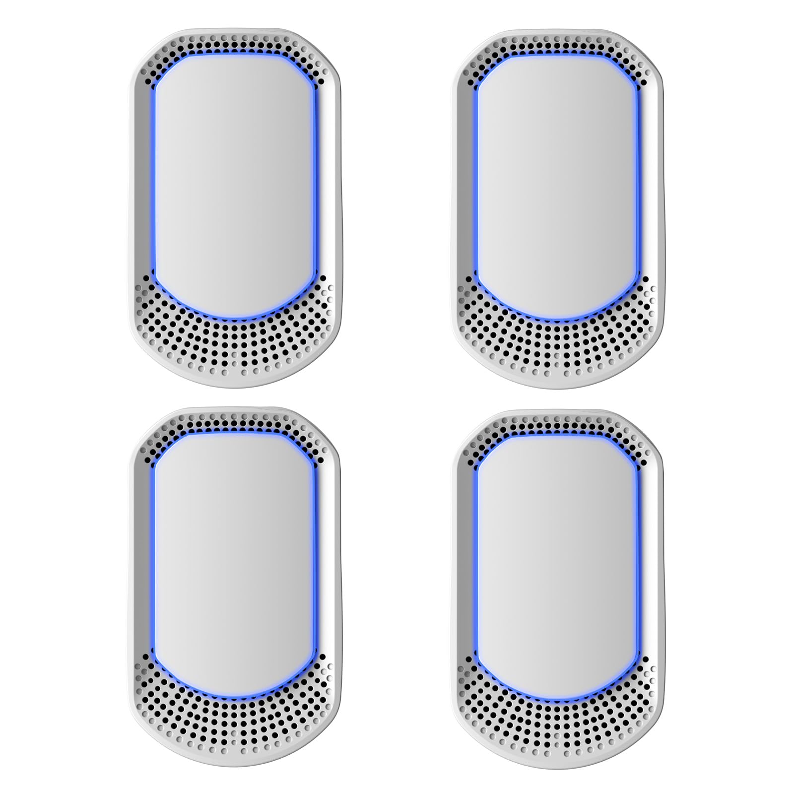 Oneluner Air Purifier for Home 4-Pack Plug-in Negative Air Ionizer Eliminates Strong Pet Odors from Litter Box, Kitchen, Bathroom Ozone-Free,