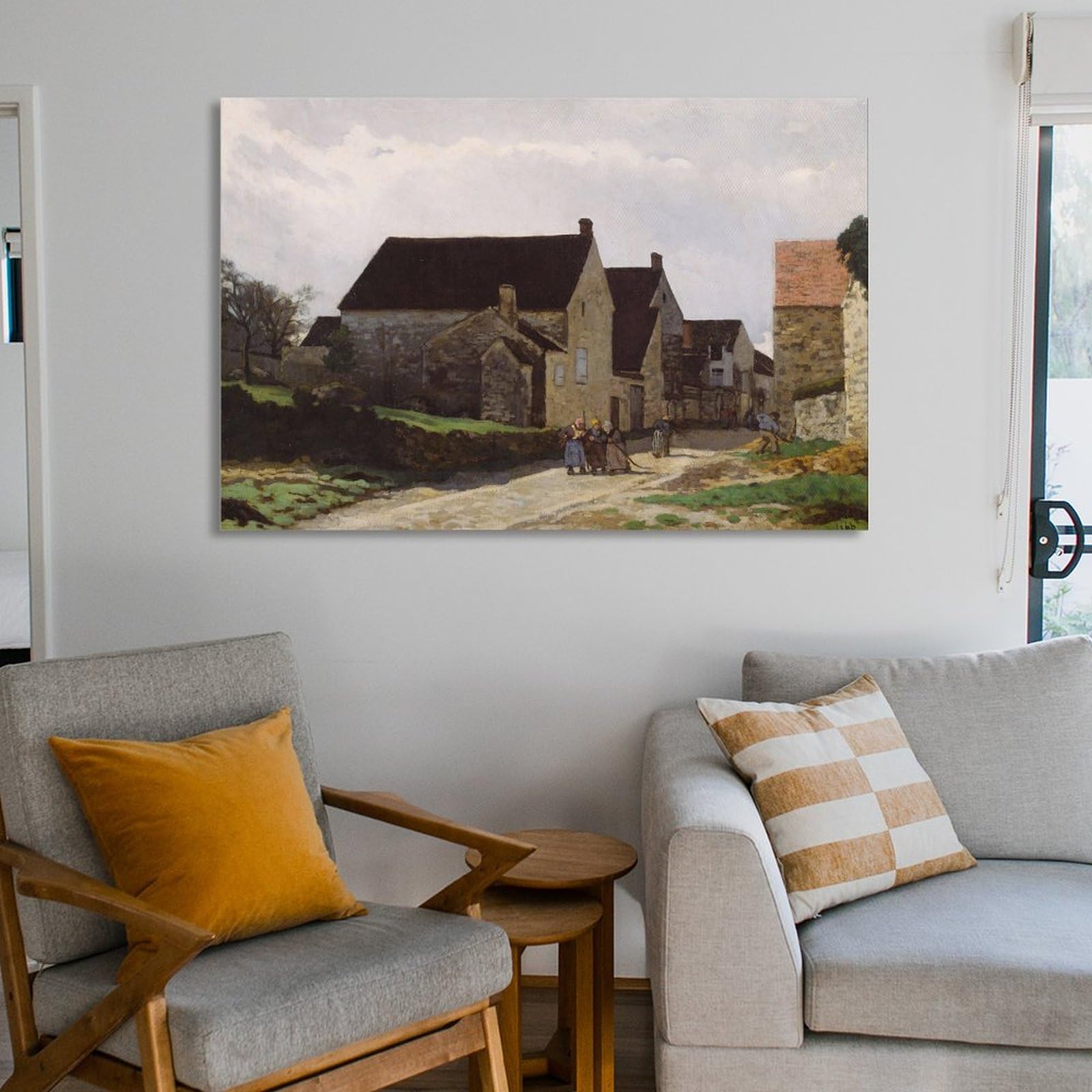 Amazon.co.jp: Alfred Sisley アルフレッド・シスレー 代表作品《森へ