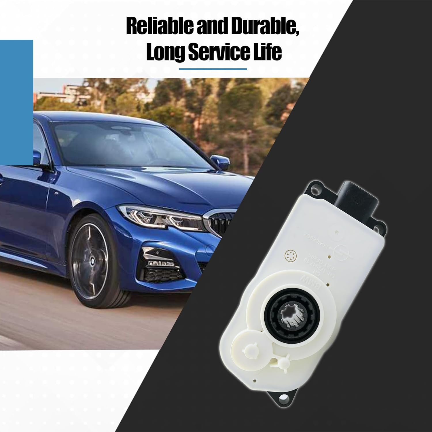 5811R1000 Lower Grille Shutter Actuator Motor Fit for BMW 3 4 5 Series X3 X4 X5 X6 Active Air Flap Control Module Replace 9881645-02 9881645