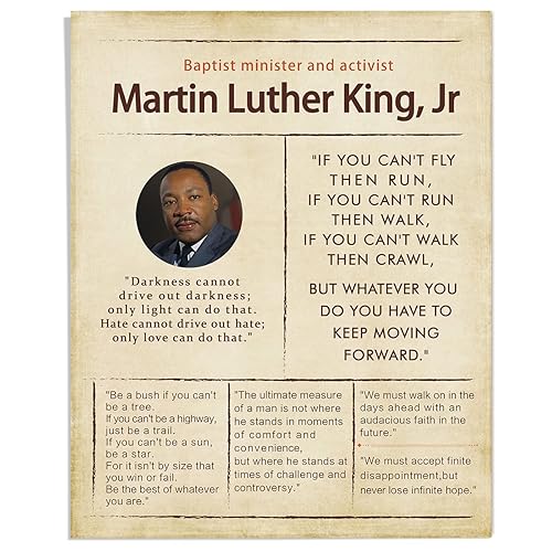 Miniatura 1 de Inspirational Martin Luther King Jr Quote Dictionary Wall Art Office Wall Art  Decor Motivational Poster Encouragement Gifts Positive Sayings for