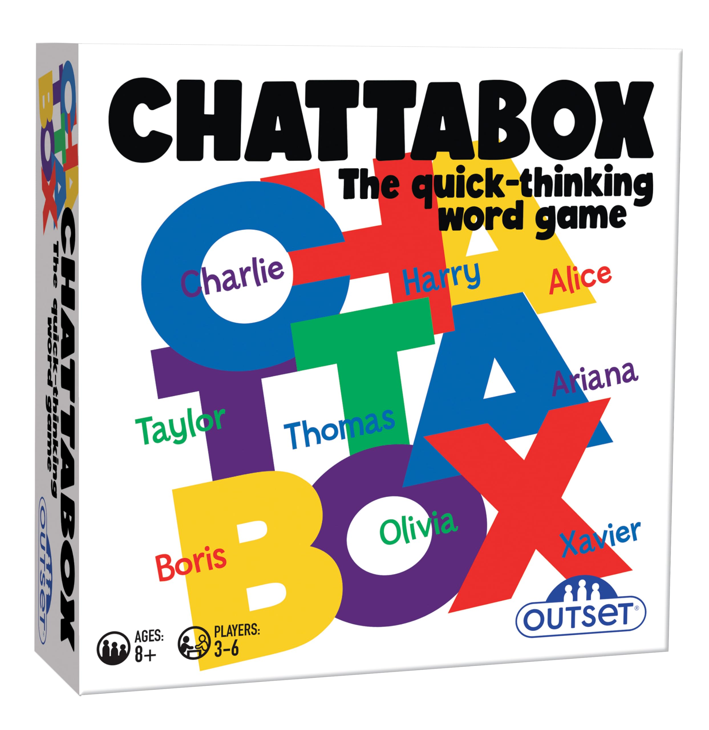 CHEATWELL GAMES Chattabox | Naming Game For The Whole Family | Ages 8 And Over