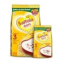 Saffola Oats | 1kg with 300g Free| Instant Rolled |Soft & Creamy |Power of Protein, Iron & Fibre | Nutritious grain