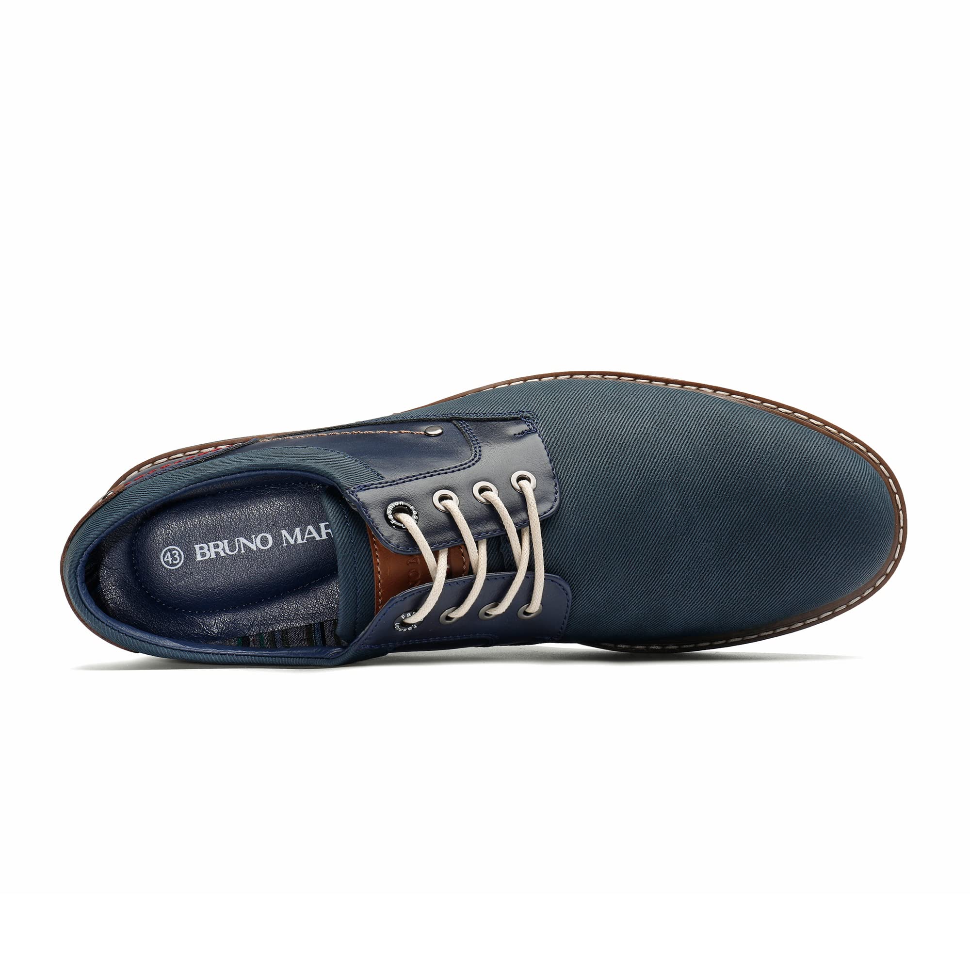 Bruno Marc Zapatos de Cordones Zapatillas Casual Oxfords Clásico Formales Derby para Hombre