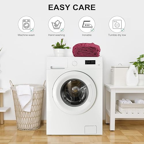 Miniatura 5 de FreshCulture - Sábana bajera de tamaño matrimonial, solo la sábana bajera, de calidad de hotel, ultrasuave y transpirable, de microfibra cepillada,