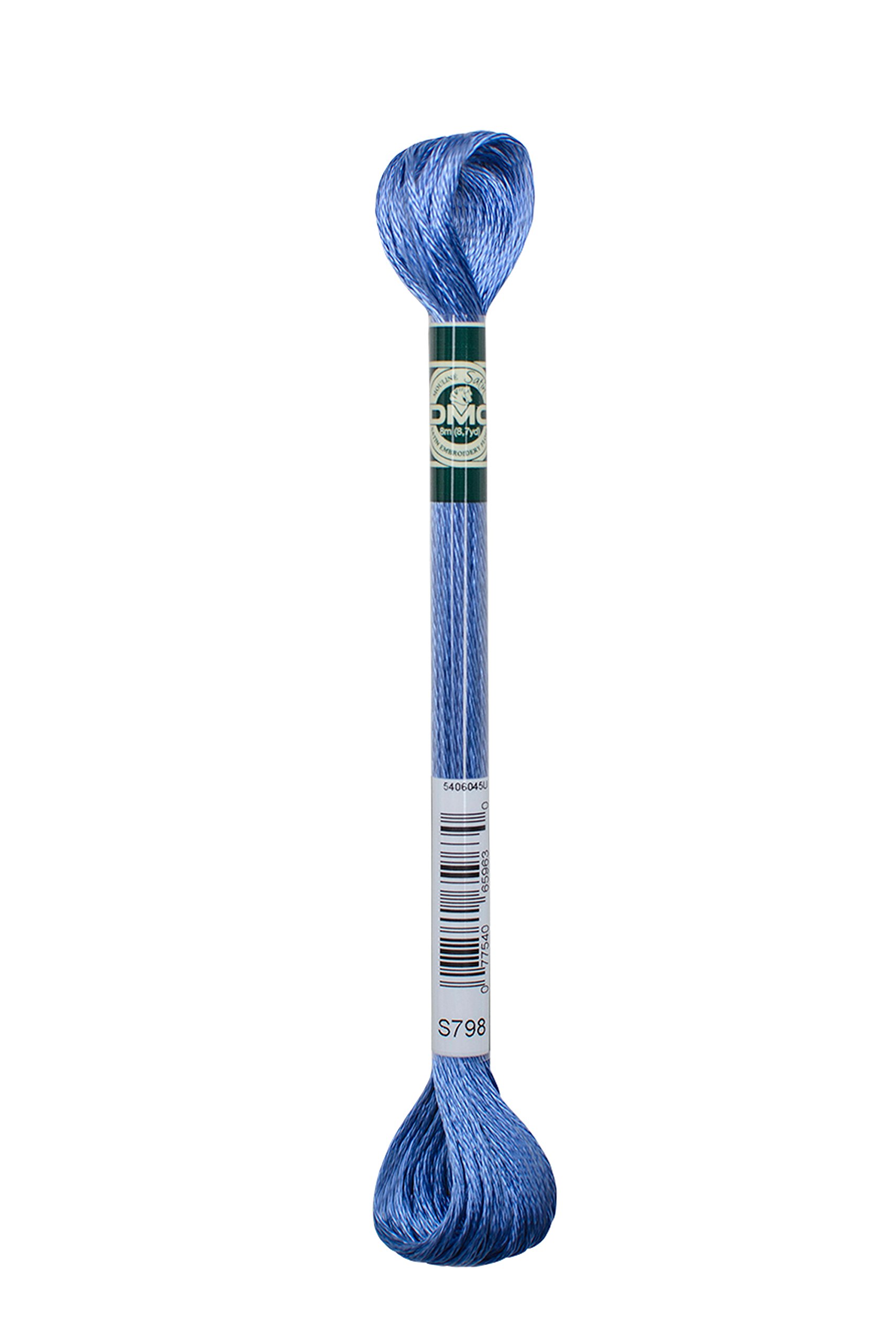 Dmc Satin Floss 8.7Yd-Cornflower Blue