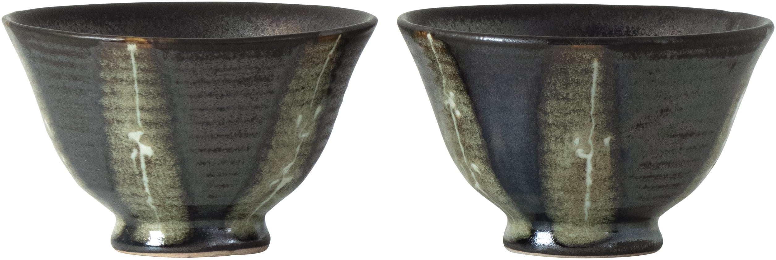 JADE TEMPLE Ceramiczne miseczki miso, 2 sztuki, pojemność 330 ml – 1 zestaw