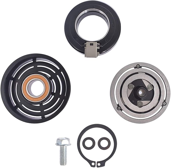 labwork AC A/C Compressor Clutch Coil Assembly Kit with