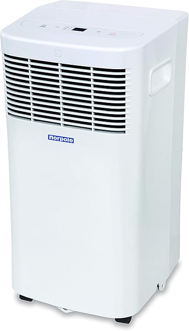 Amazon Com Norpole Remote Control For Rooms Up To 250 Sq Ft Nppac6kwm Portable Air Conditioner White Home Kitchen