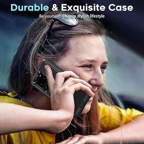 Miniatura 5 de LeYi Funda para Samsung S20 Ultra resistente 3 en 1 Samsung Galaxy S20 Ultra, funda de grado militar a prueba de golpes para Samsung Galaxy S20