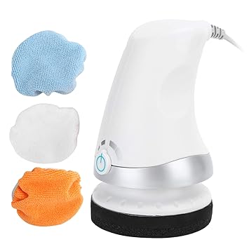 Electric Body Slimming Massager, High Frequency Vibration Frequency Adjustable Handheld Cellulite Remover Massager, Multifunctional Lose Weight Massage Machine for Shouder Abdominal Leg(EU)