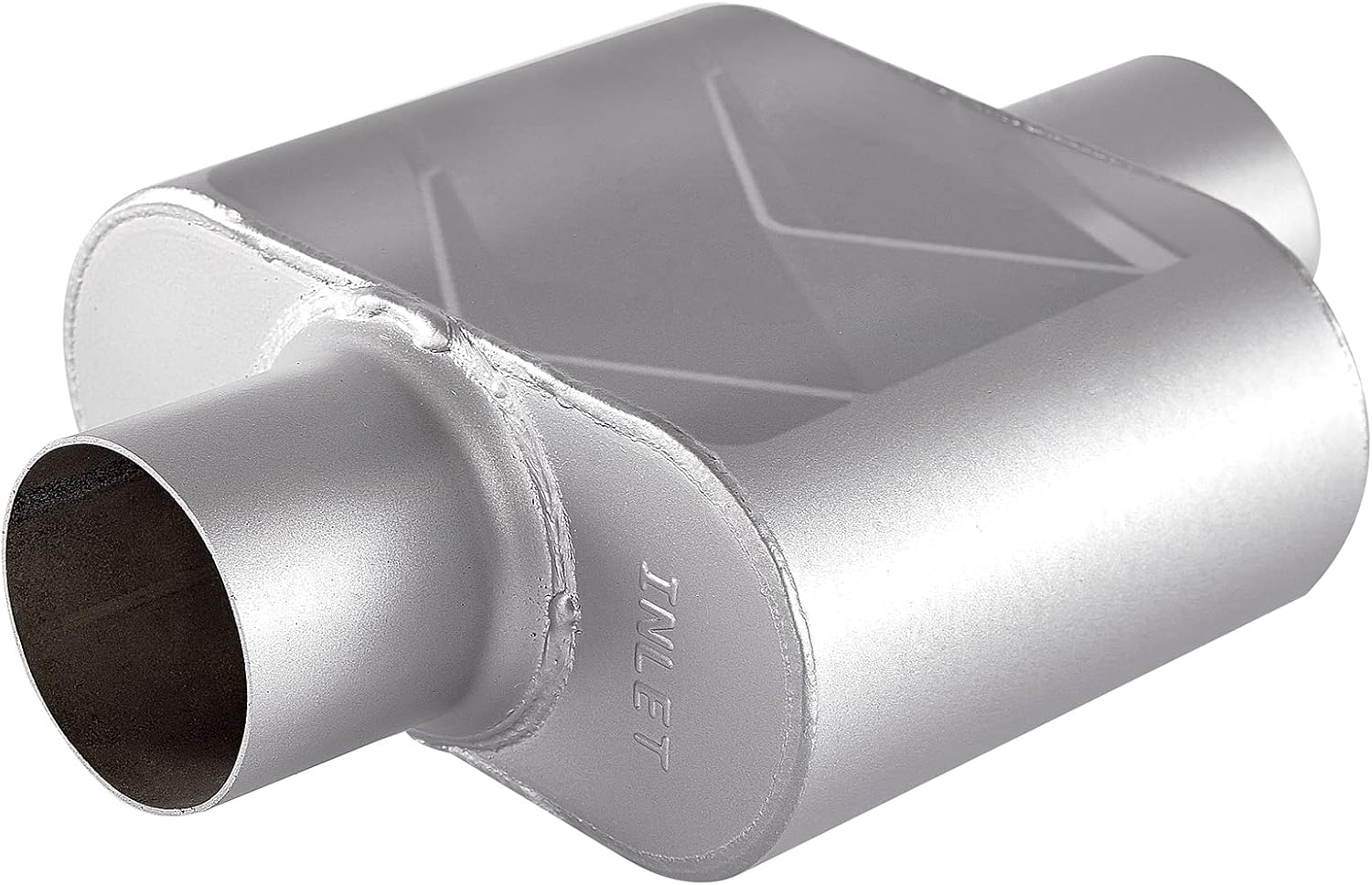 Universal Exhaust Muffler with Aggressive Sound, Anti