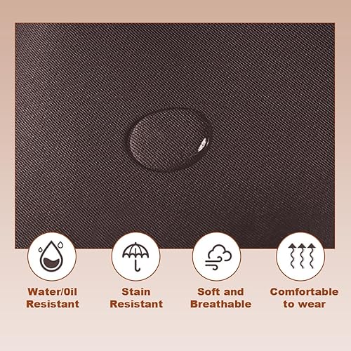 Miniatura 5 de Delantal personalizado personalizado Ropa de trabajo tela para hombres mujeres cocina delantales con bolsillos nombre texto logotipo imagen