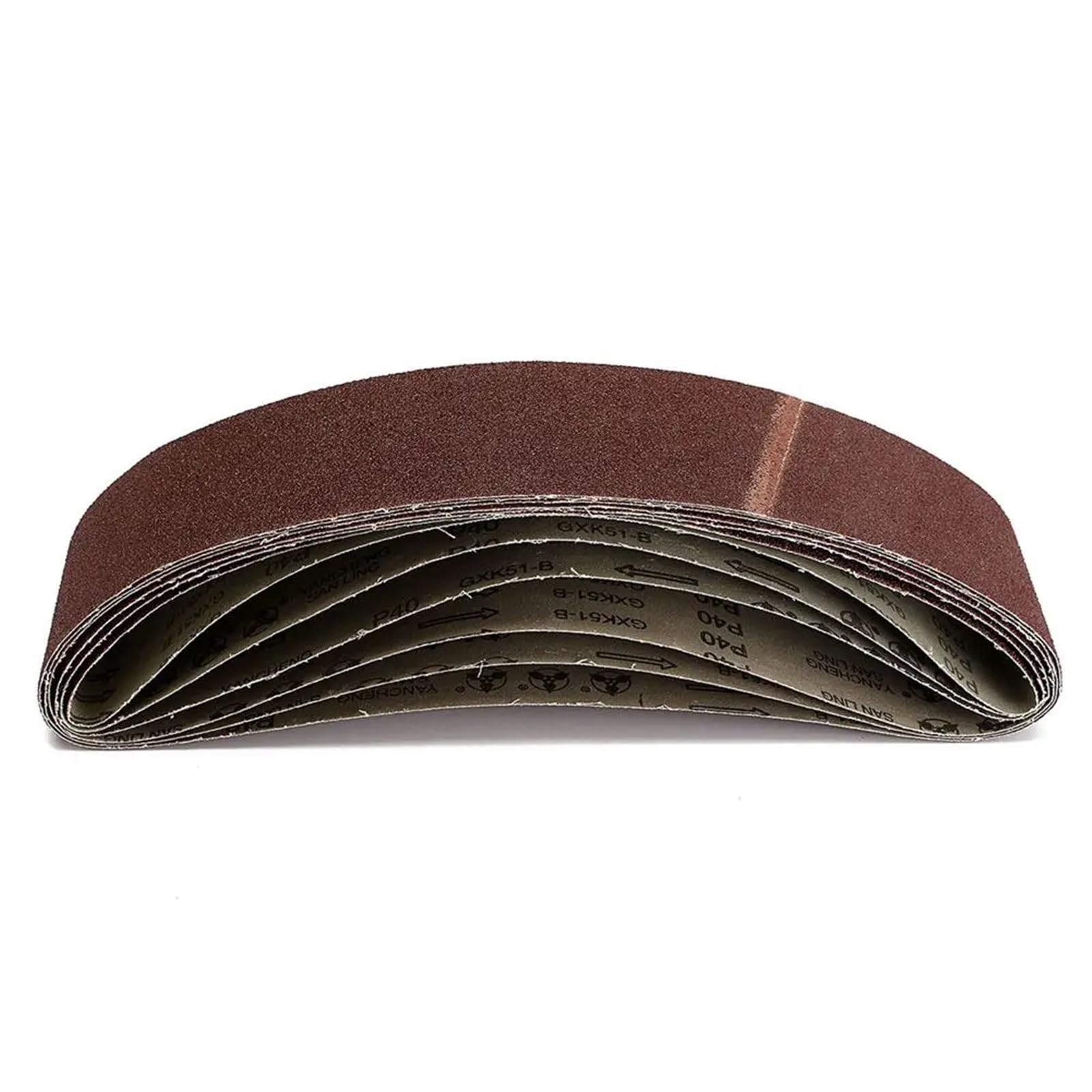 Nastri Abrasivi 6 confezioni da 4 pollici x 36 (100x915 mm) 40 Grit nastri abrasivi for la lavorazione dei metalli