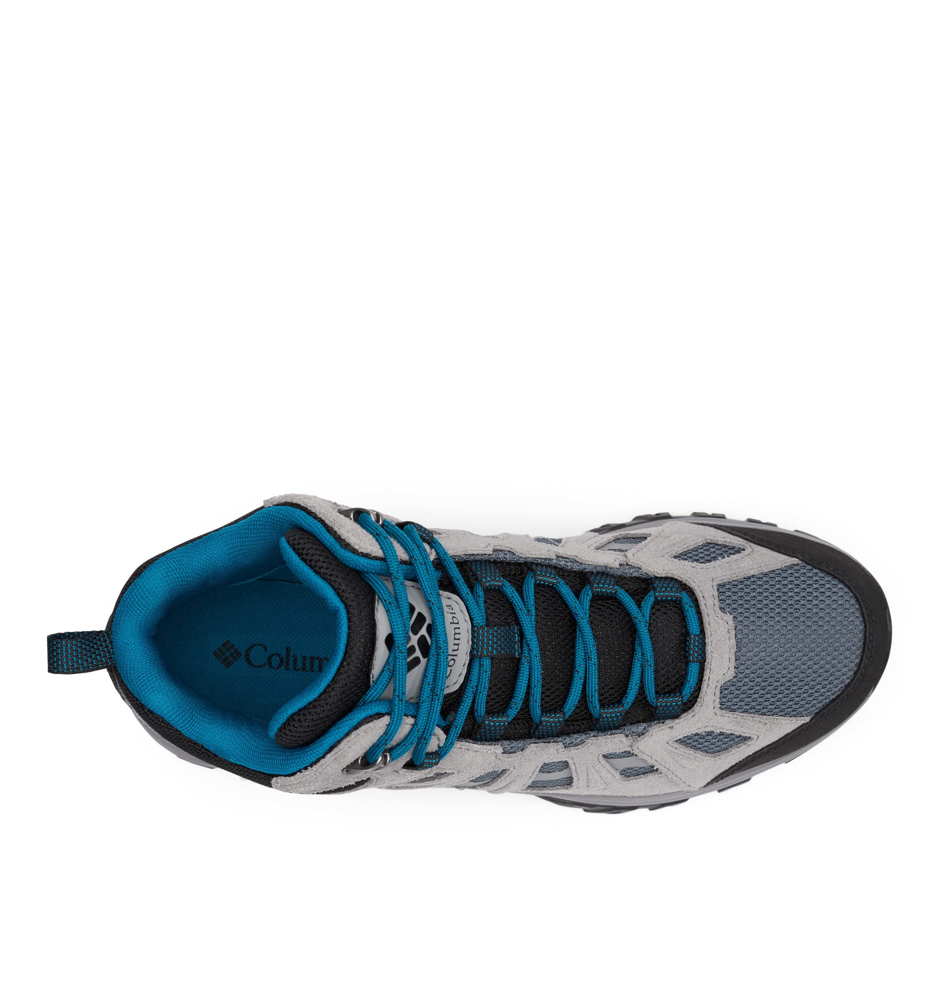 Columbia REDMOND III MID WATERPROOF Chaussures Montantes De Randonnée Et Trekking imperméables Homme, Gris (Graphite x Black), 44 EU