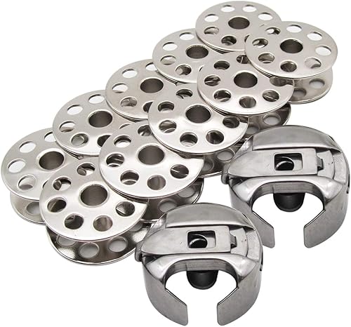 kunpeng# bc-dbm (1) -nbl Bobina 2pcs + 1803410piezas 2pcs funda y 10piezas Bobina para Brother db2-b740, b741, B745,, B746, B748, b797juki ddl-201,