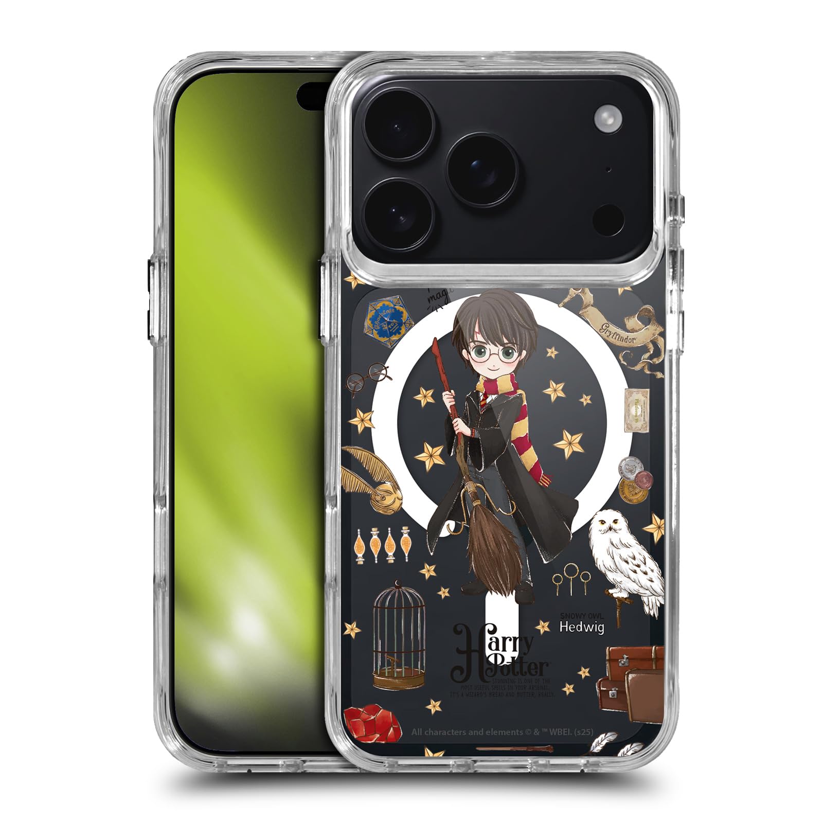 Protection antichoc iPhone 17 Pro Harry Potter étui MagSafe robuste - 7