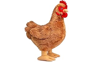FRANKIEZHOU: 13" Lifelike Hen Chicken Toy for Children