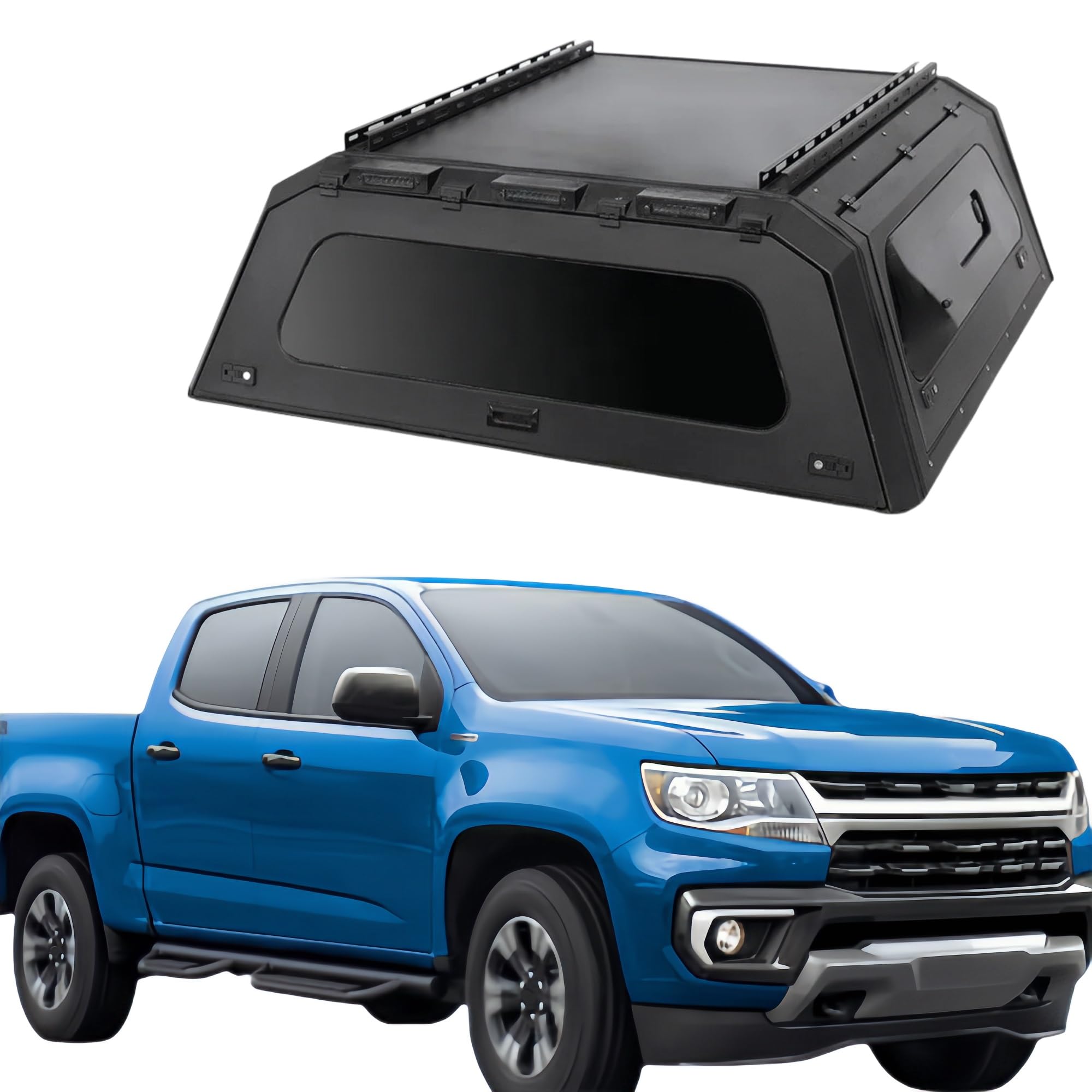 Durable Rainproof Custom Steel Canopy Hard Top Pickup Truck Special Canopy Compatible for Chevrolet Colorado 2023