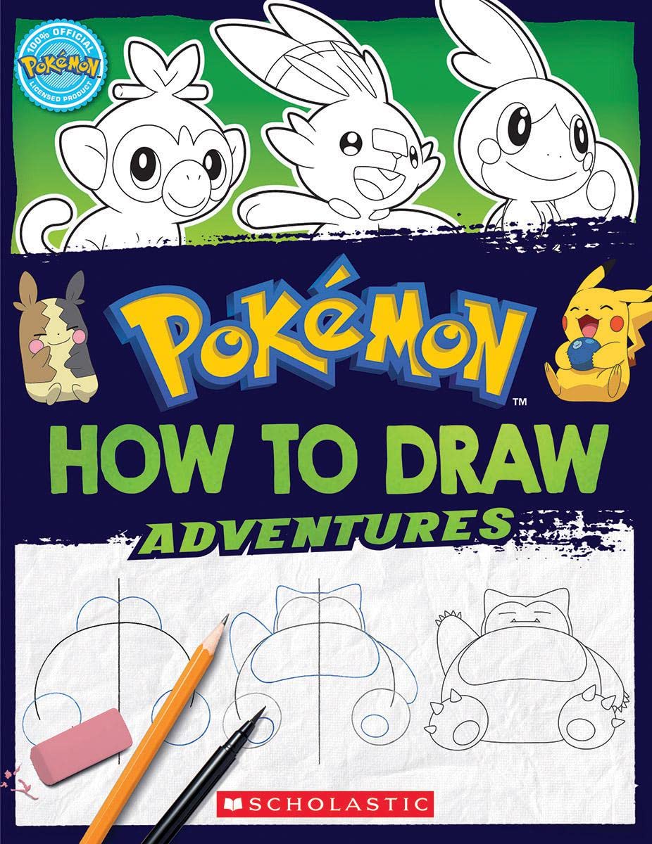 Scholastic How to Draw Adventures (Pokémon)