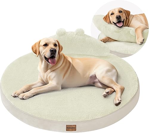 Miniatura 11 de Cama grande para perros, camas ortopédicas para perros extra grandes con funda extraíble lavable, camas impermeables para mascotas con almohada,