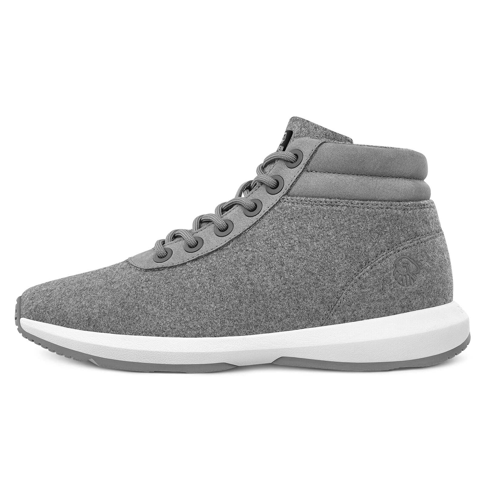 Giesswein Wool Sneaker High Top Men - Gefütterte Merino Schneestiefel | Kuschelig warme Merinowolle & High-Top-Schaft – Winter Outdoor Boots für Herren, durch Schnee, Matsch & City