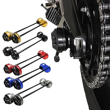 CLUB BOLLYWOOD Wheel Fork Axle Sliders For Yamaha MT-09 2014-2016 FJ-09 2015-2016 golden | Motors | Parts & Accessories | Motorcycle Parts | Body & Frame | Fairings & Body Work