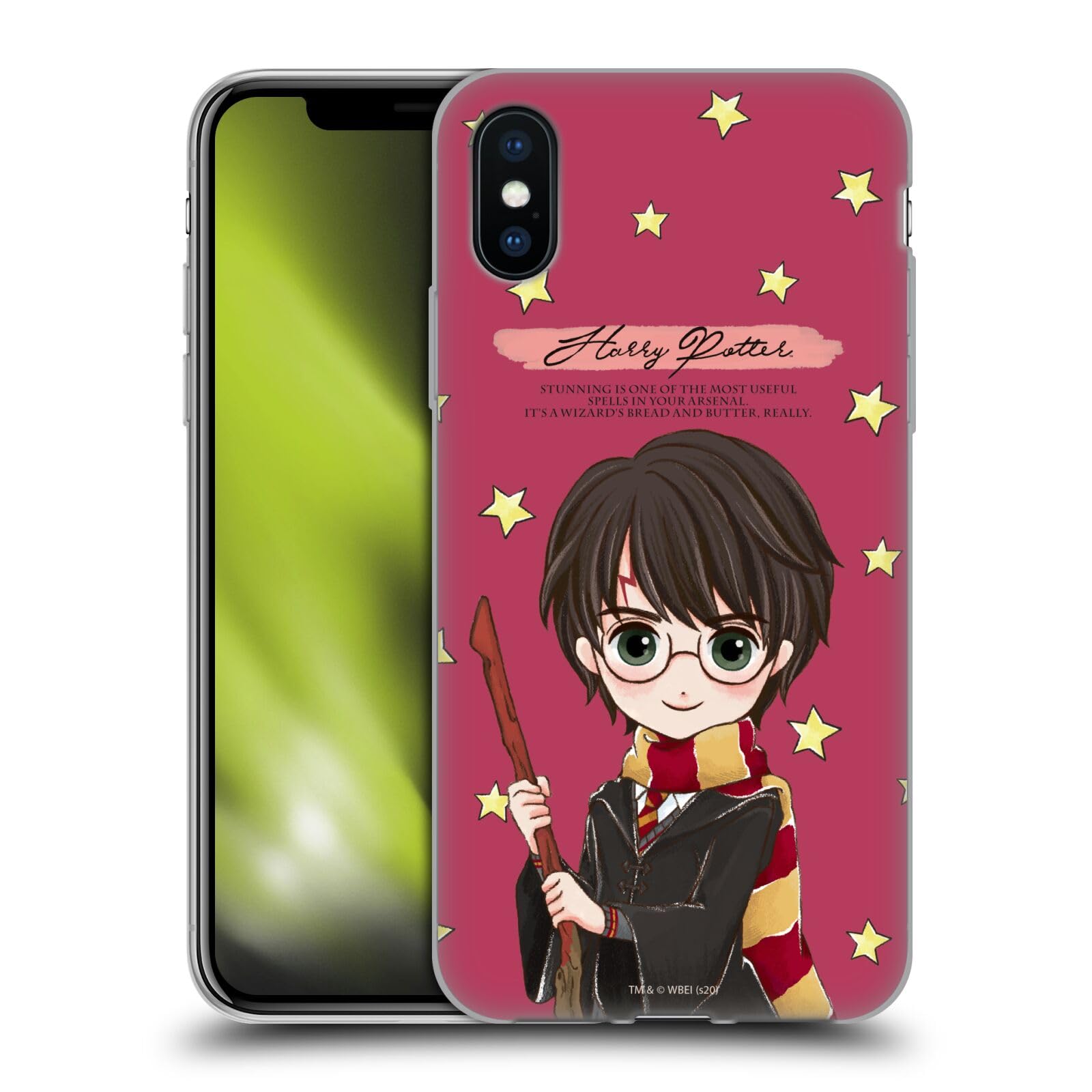 Head Case Designs Licenciado Oficialmente Harry Potter Patrón Luna Reliquias de la Muerte XXXVII Caso Funda de Gel Suave Compatible con Apple iPhone 12 / iPhone 12 Pro — view 211