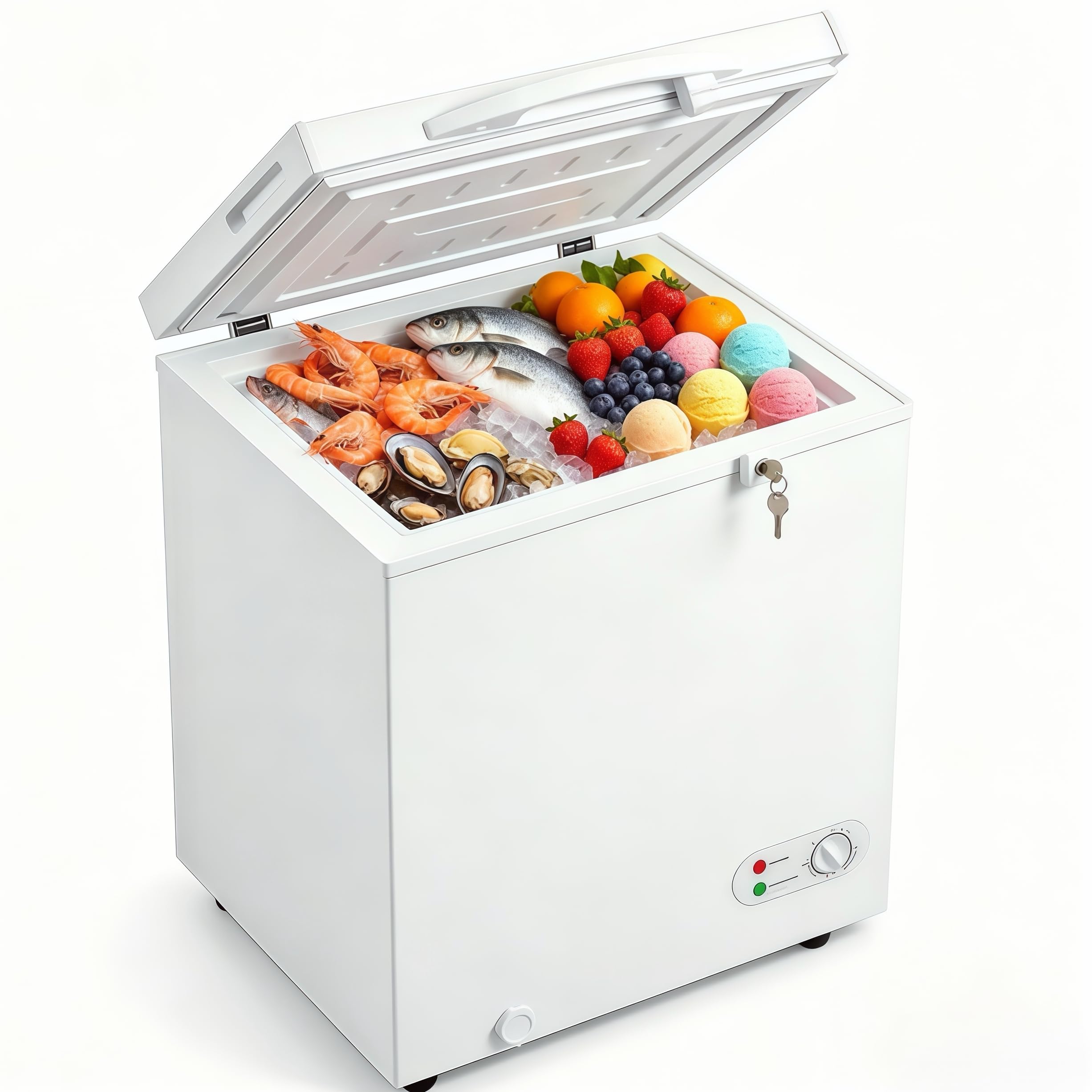 BD/BC-98Q Ultra 3.5 cu ft Chest Freezer White