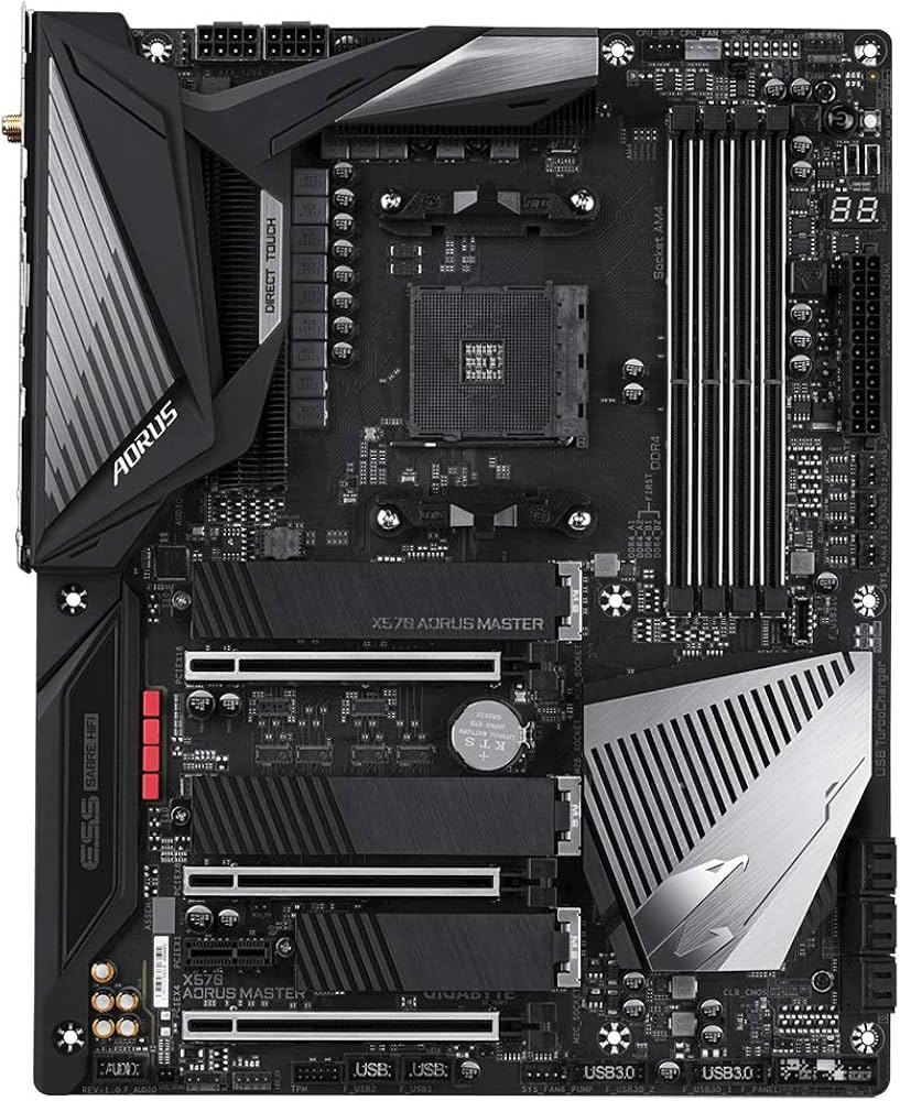 Amazon | Aorus X 570 AORUS MASTER（ソケットAM4 / X570 / DDR4 / S 