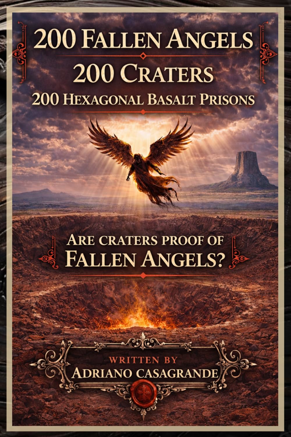 200 FALLEN ANGELS 200 CRATERS 200 HEXAGONAL BASALT PRISONS: ARE CRATERS PROOF OF FALLEN ANGELS?