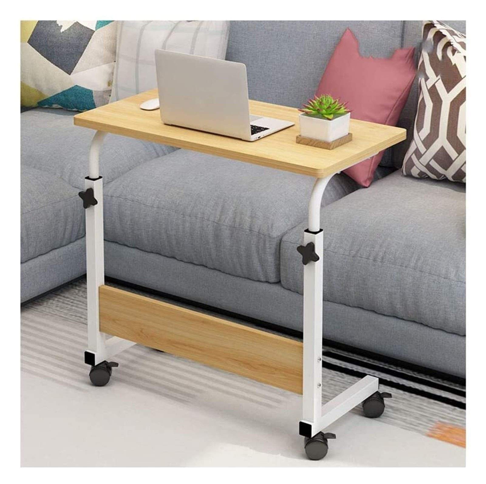 Support ordinateur portable en C réglable et ergonomique pour bureau et lit