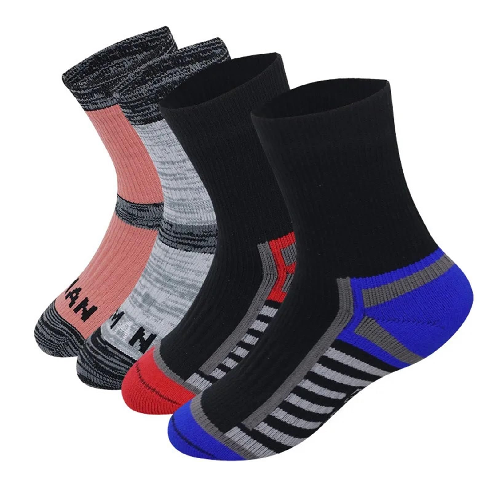 Calcetines Impermeables For Niños, For Deportes Al Aire Libre, Correr, Senderismo, Ciclismo, Esquí De Invierno, Cálidos, Resistentes Viento Para Senderismo, Ciclismo