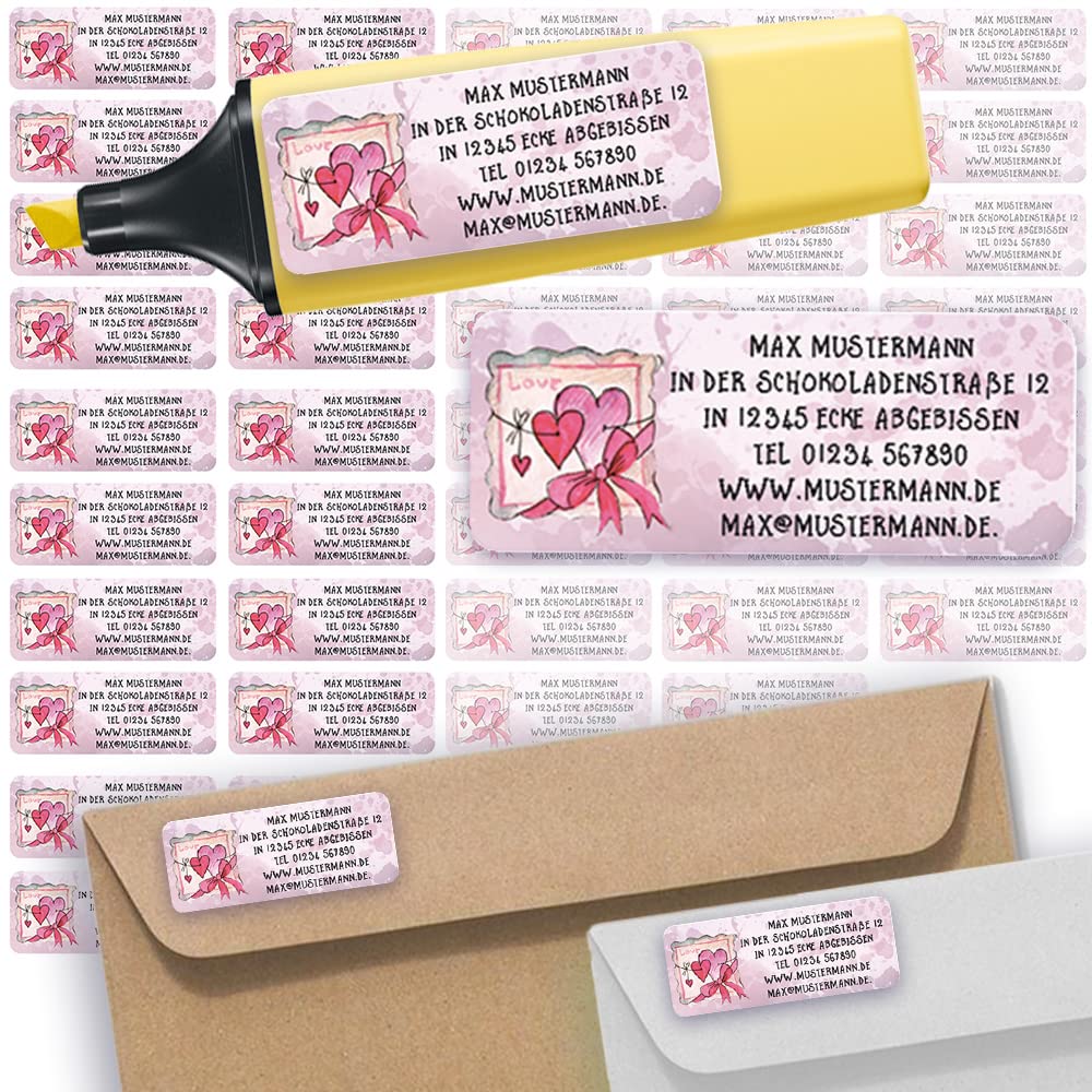 Versandetiketten 29 X 62 Mm – Adressaufkleber Für Pakete Und Briefe