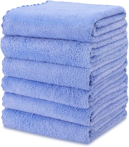 kimteny 6 Pack Microfiber Kitchen Dish Towels for Washing...