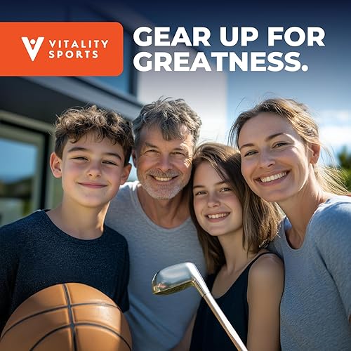 Miniatura 8 de Vitality Sports Red de astillado de golf, 3 piezas de red de práctica de golf emergente para patio trasero, juego de astillado para interiores y