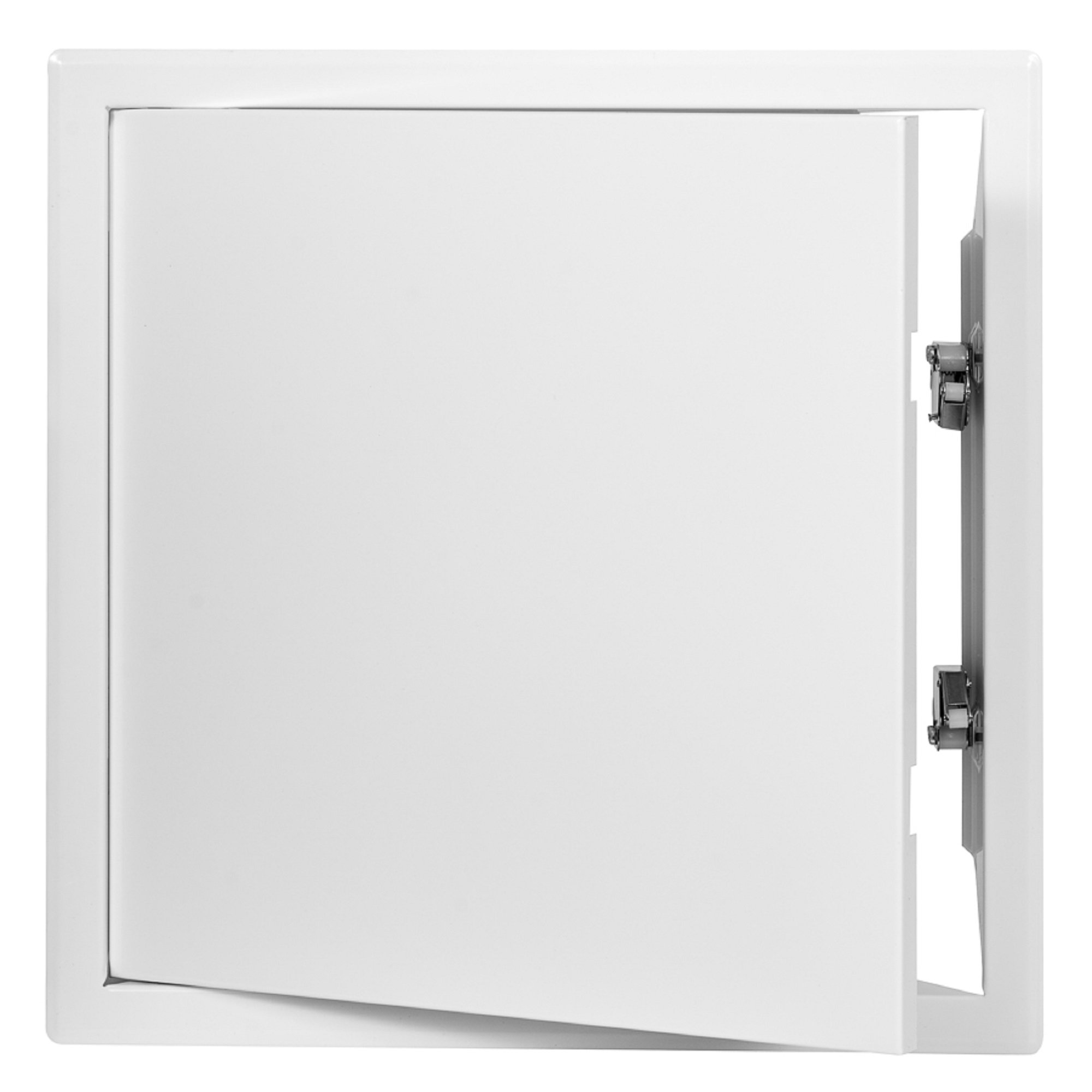 White Metal Access Panel 400mm X 400mm With Concealed Latch from B&Q