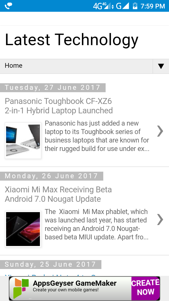 Latest Technology - App on Amazon Appstore