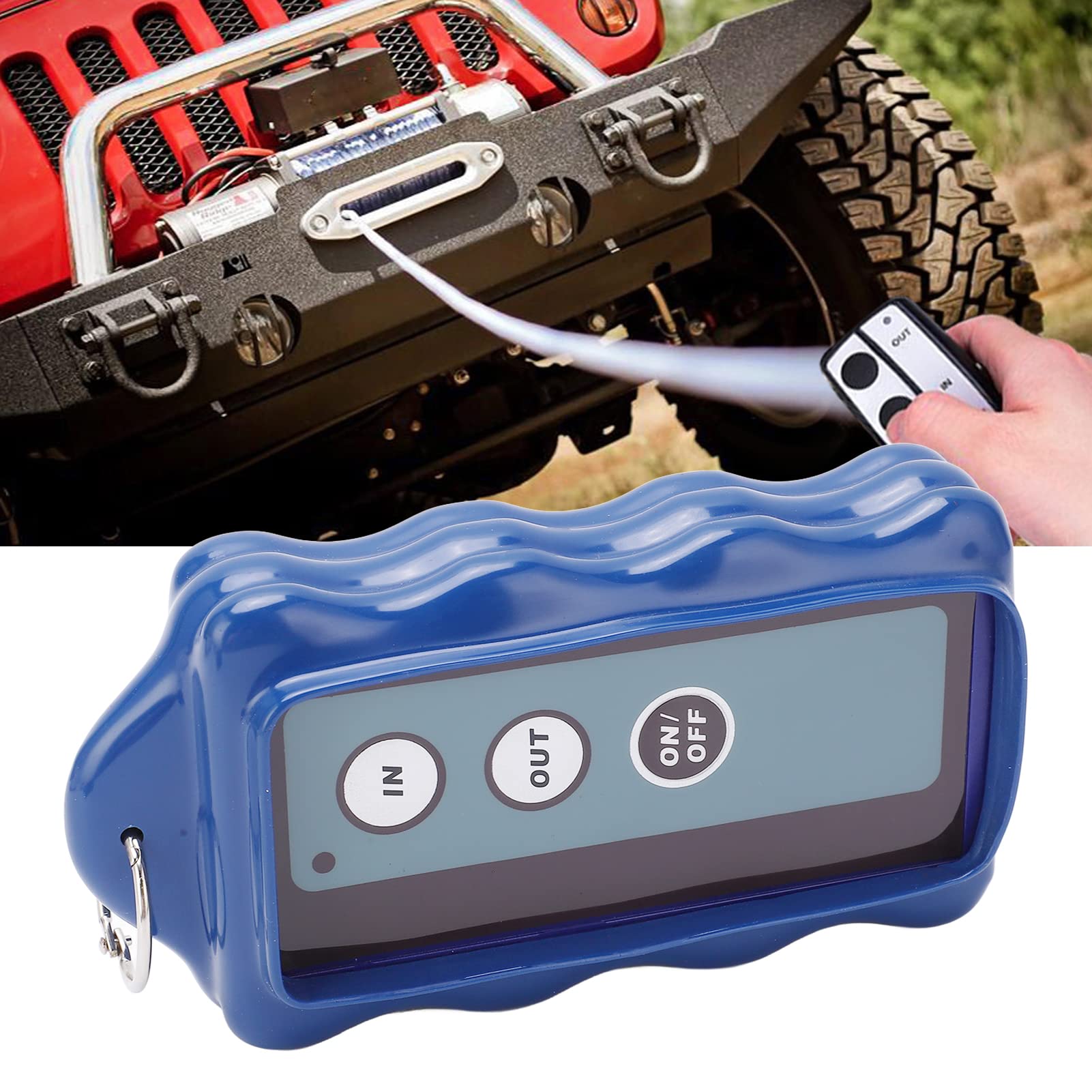 Contrôleur de Treuil électrique à Télécommande Universelle sans Fil Aramox avec Récepteur 434MHZ pour Camion ATV