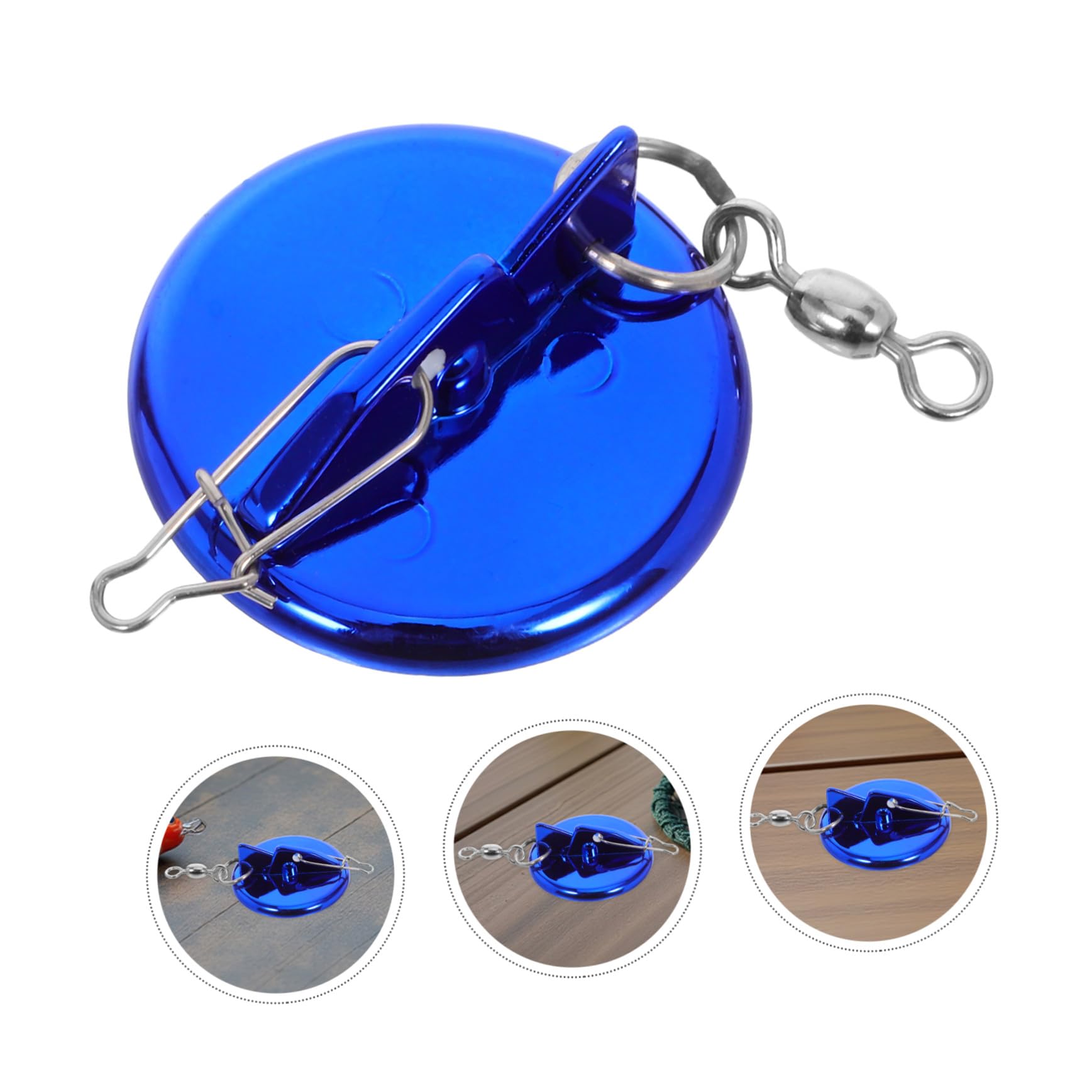 HEMOTON Conector para Pesca en Agua Marina y Salada, Acero Inoxidable Resistente la Corrosión Diseño Ajustable de Ángulo para Profundizadores y Accesorios Náuticos