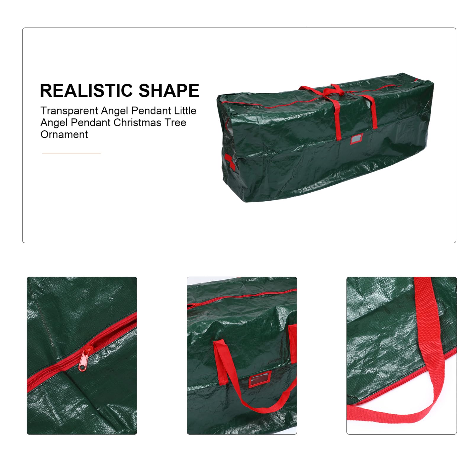 PRETYZOOM 1pezzi Borsa per Albero di Natale di Borsa per Riporre Mobili Organizer per Casa