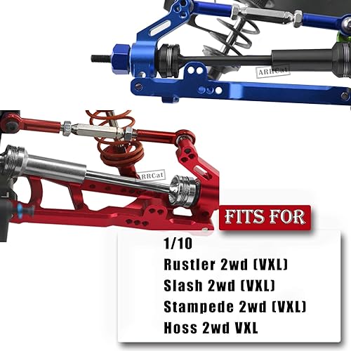 Miniatura 2 de Eje de transmisión de acero inoxidable CVD mejora parte para Ecx 110 2WD Ruckus Axe Brutus Circuit AMP MT AMP DB AMP Crush K&N Torment, ARRCat 2