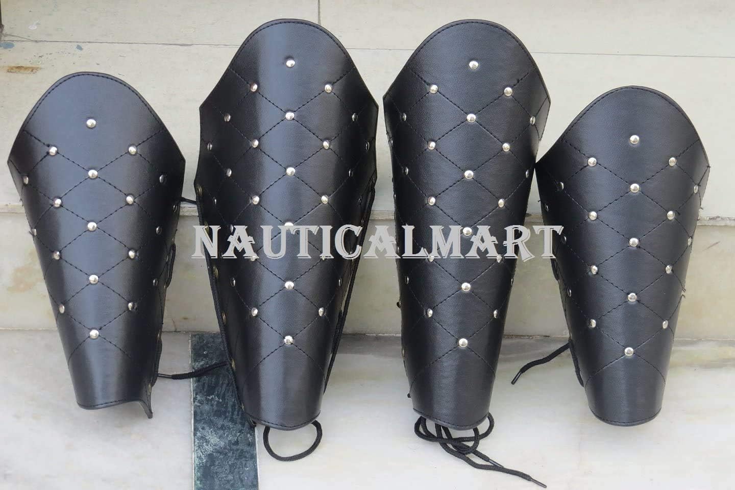 NauticalMart Spartan Arm and Leg Guards set Medieval Costume