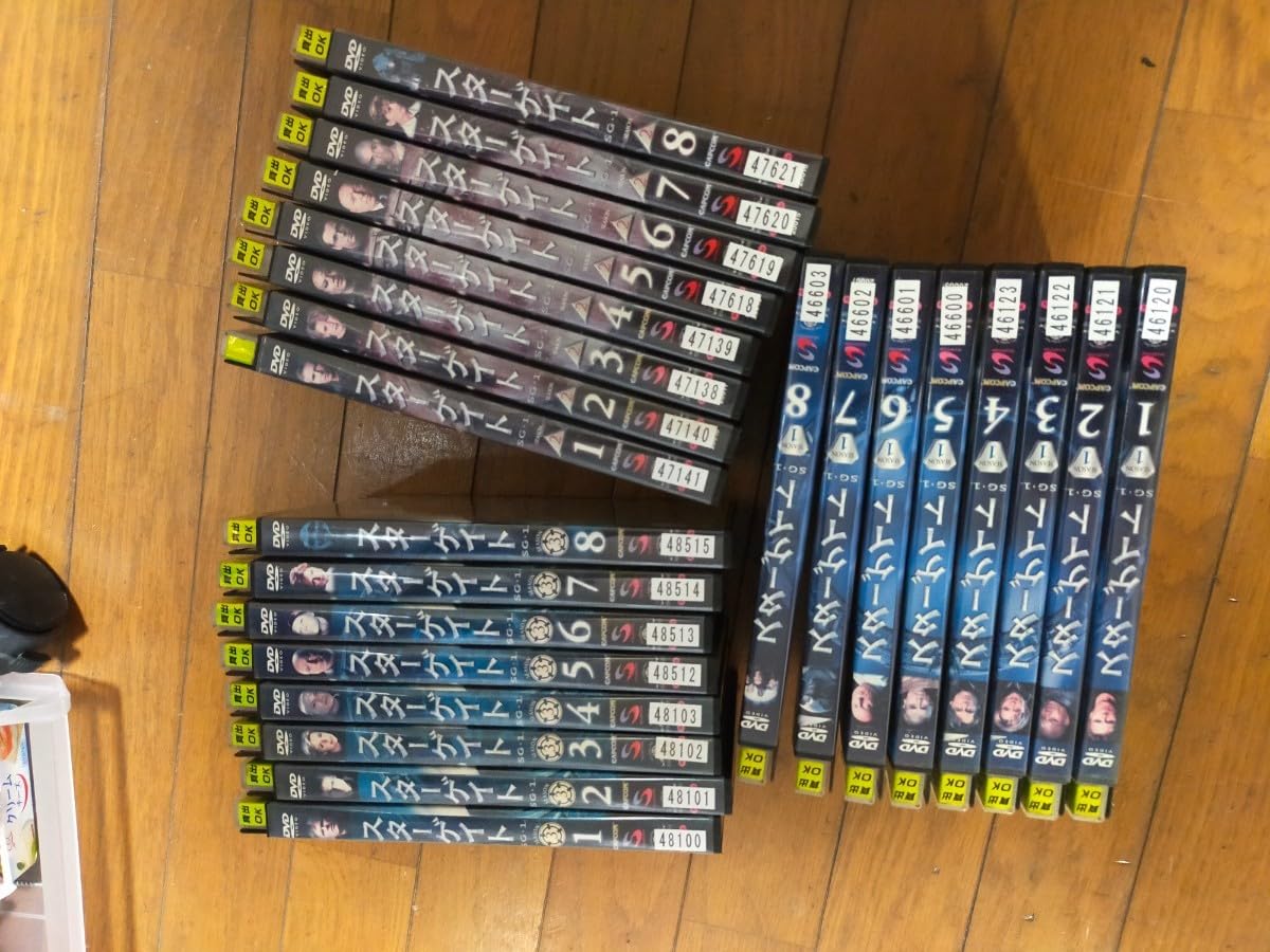 スタートゲート SG-1 DVD 全10シーズンセット レンタル落ち スタートゲート SG-1 DVD 全10シーズンセット レンタル落ち