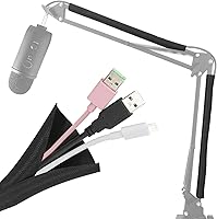 Vista 8 de YOUSHARES HyperX Quadcast Mount Adapter para HyperX Quadcast s Mic – El adaptador de repuesto de brazo brazo HyperX Quadcast obtiene el soporte