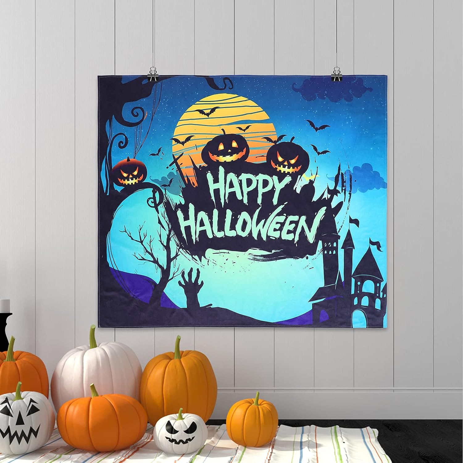 Nuolux 1セットハロウィン装飾背景ハロウィン背景の写真の背景 デポー