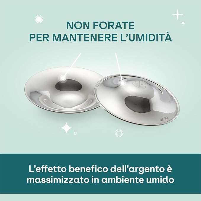 Cups de Succión para Lactancia de Plata, Tamaño Estándar y Maxi miniatura 7