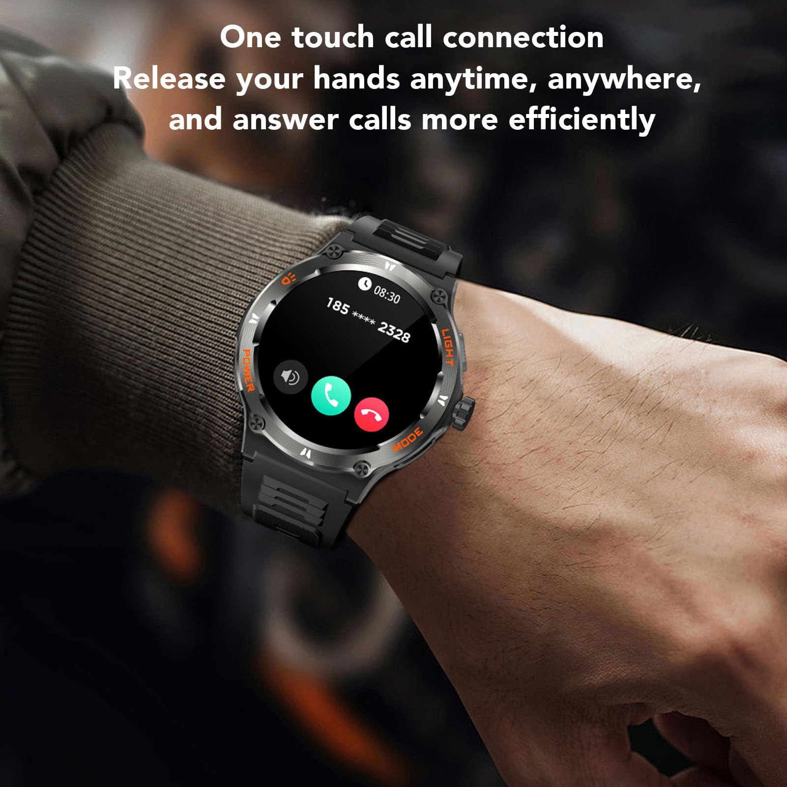 Smart Watch Fitness Tracker per Uomo Donna Touchscreen da 1,53