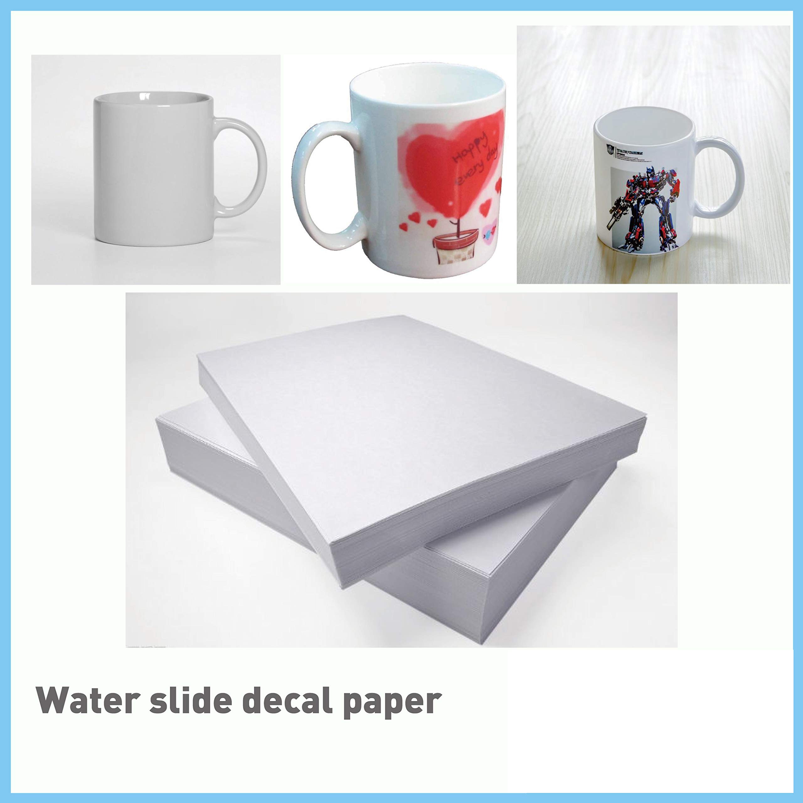 Buy Kodiak Supplies A4 Waterslide Decal Paper INKJET Clear 30 Sheets